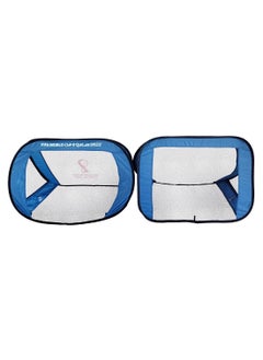 FIFA 2-Piece Portable Football Goal Net Set Fun Activity Creative Play Set  - Image 2