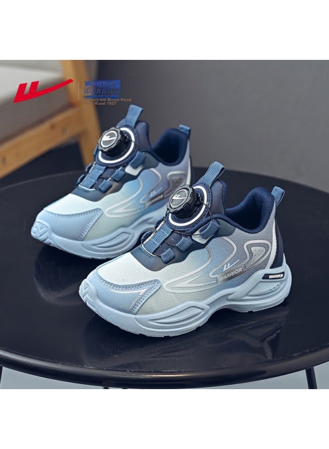 Boys' Running Shoes Spring/autumn Fashion Lightweight Children's Sports Shoes Wz-1472 Moon/blue Size 36