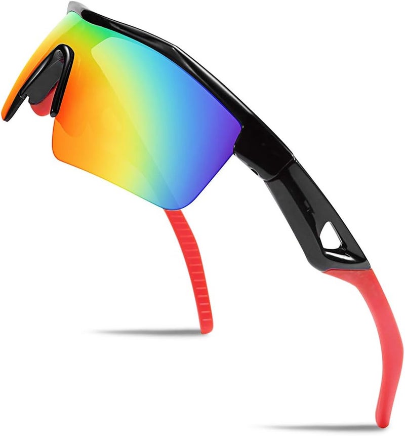 FEISEDY Kids Teens Baseball Polarized Sunglasses Sports TR90 Frame Boys Girls Cycling B2454 - Image 1