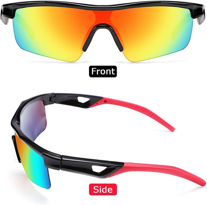 FEISEDY Kids Teens Baseball Polarized Sunglasses Sports TR90 Frame Boys Girls Cycling B2454 - Image 2