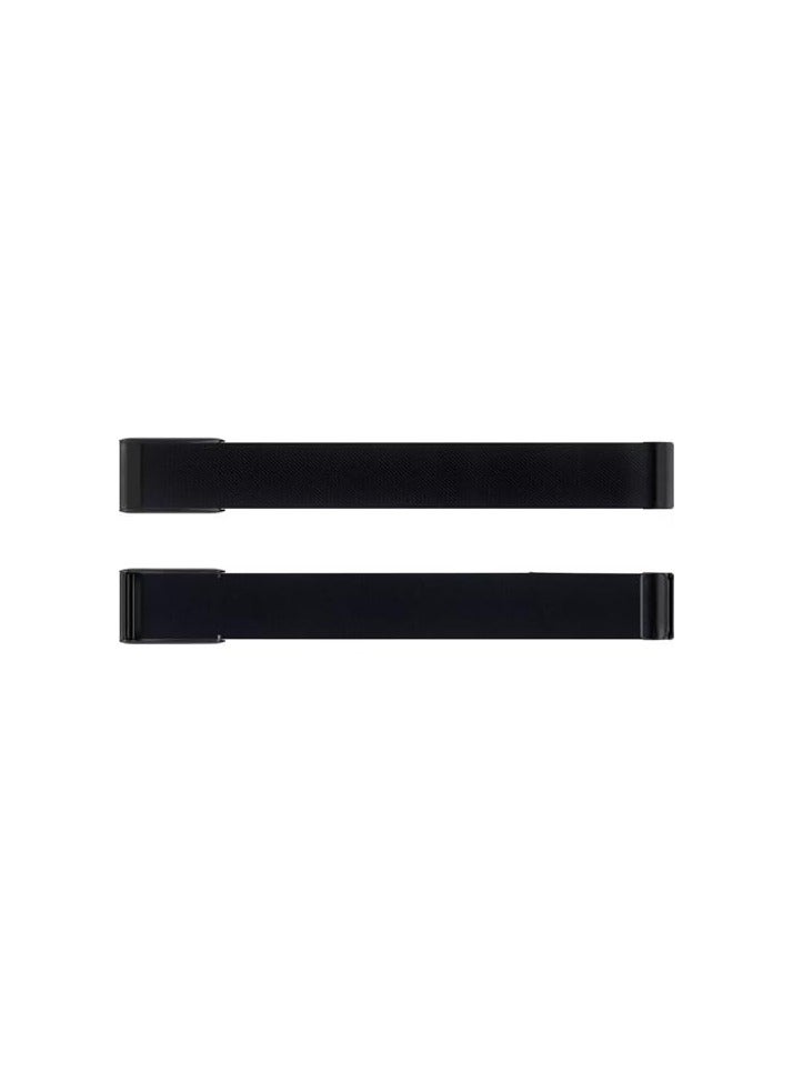 Wristband strap for WHOOP Band 4.0, Stretchy Nylon Bands Enhanced Performance Comfort and Durability Easy to Use and Adjustable Compatible with the Whoop Replacement Wrist Bands (Black) - Image 2