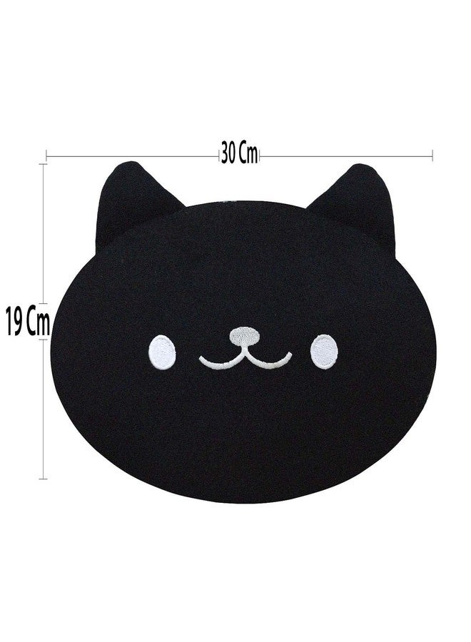 Adroitz Black Neck Rest Car Cushions Compatible with All Cars (Pack of 1) - Image 5