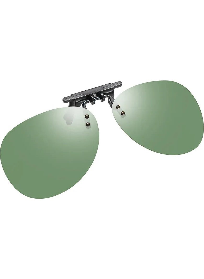 Takı Dükkanı Drop Polarized Men's Sunglasses Clip 4 Colors Open Close epk14  - Image 1