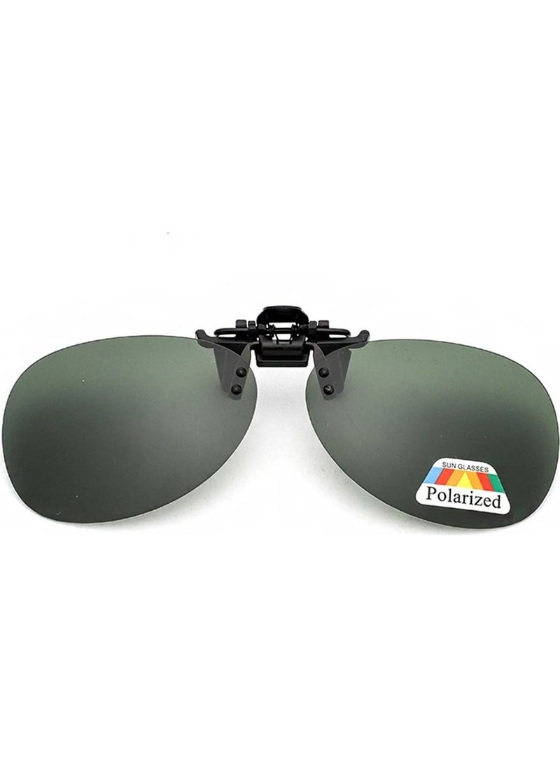 Takı Dükkanı Drop Polarized Men's Sunglasses Clip 4 Colors Open Close epk14  - Image 5