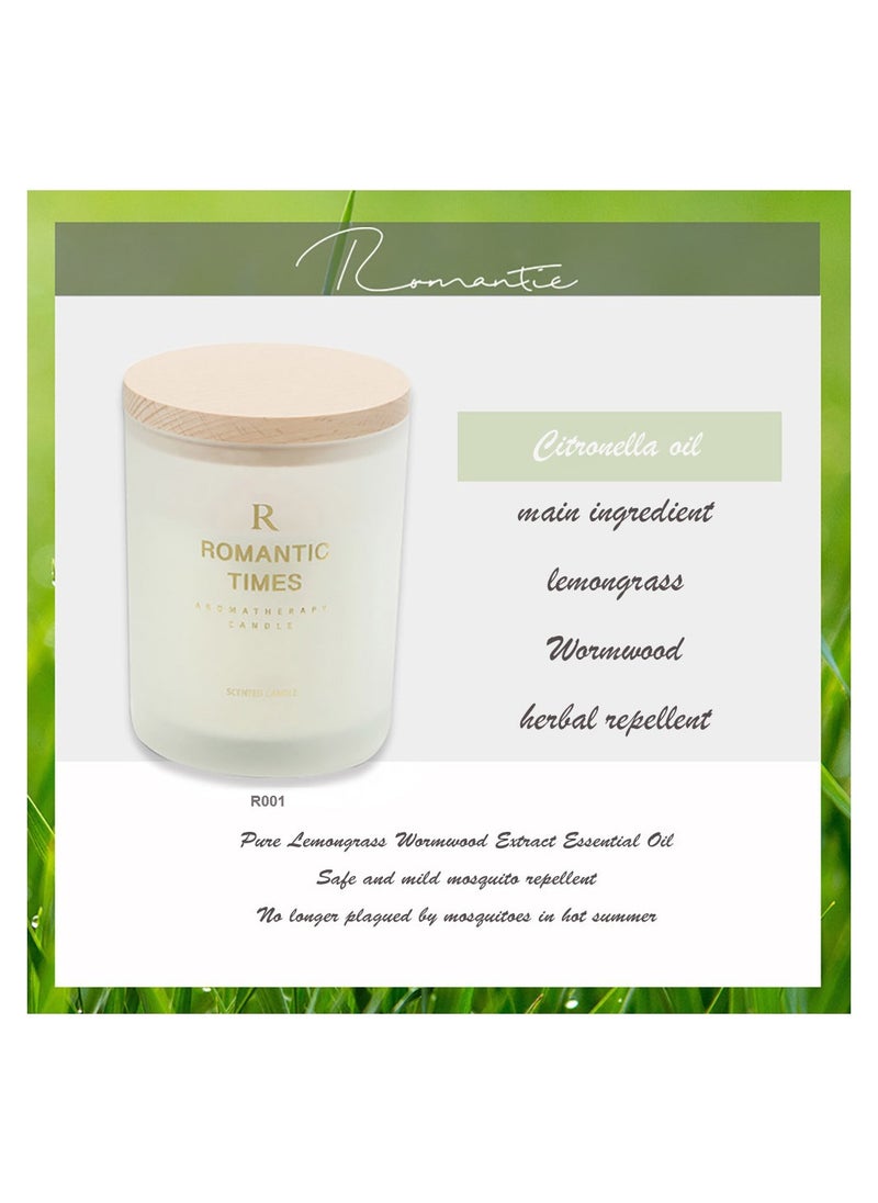 ROMANTIC TIMES Aromatherapy Candle Citronella Oil  - Image 2