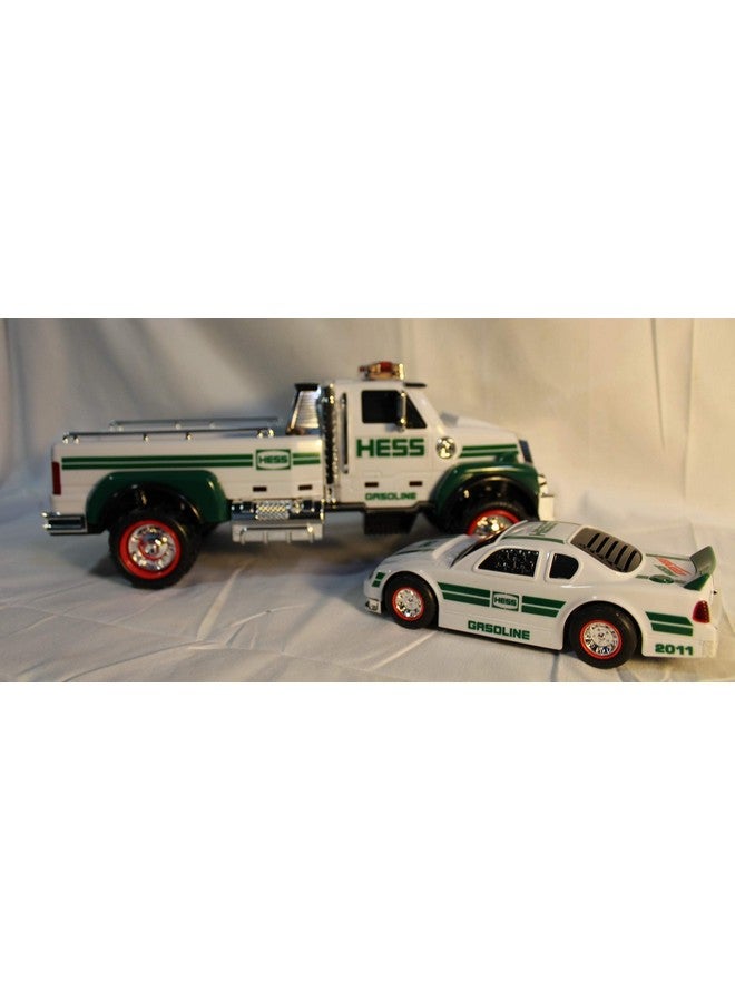 Hess 2011 Toy Truck and Race Car - Image 1