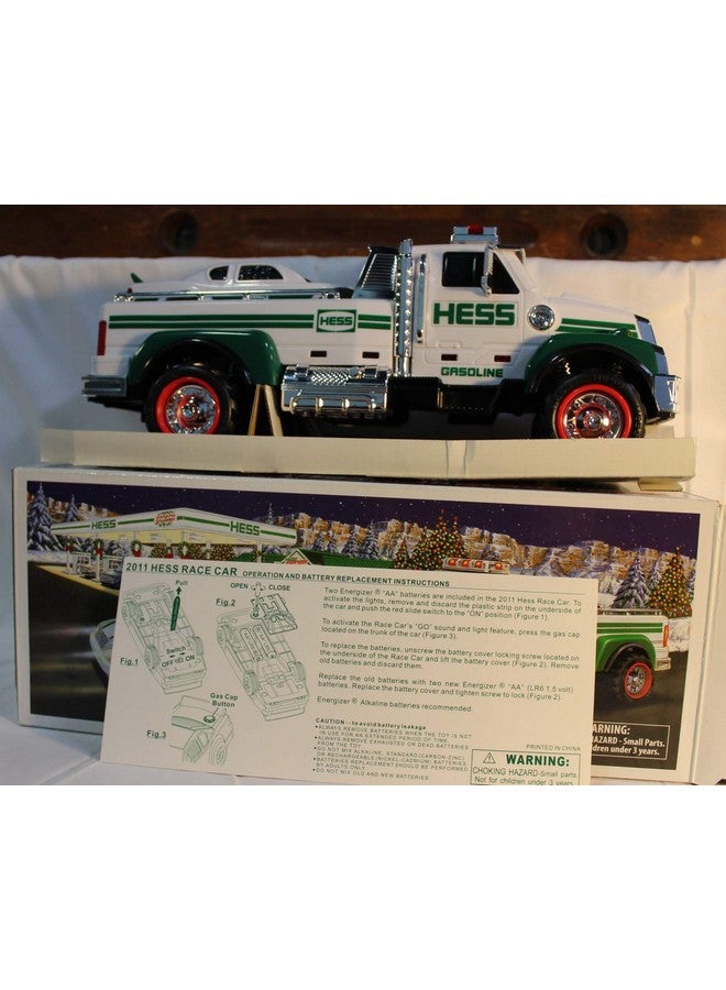Hess 2011 Toy Truck and Race Car - Image 2