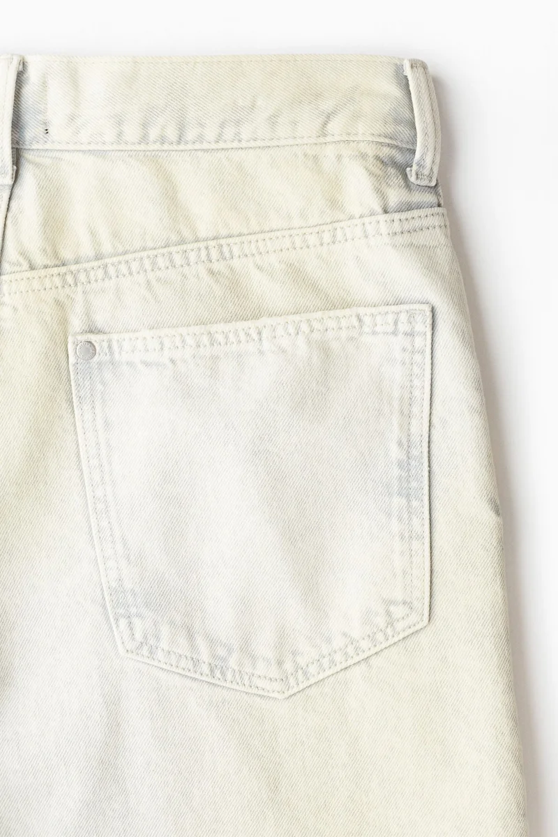 H&M  Baggy Denim shorts for Men | Best Price UAE