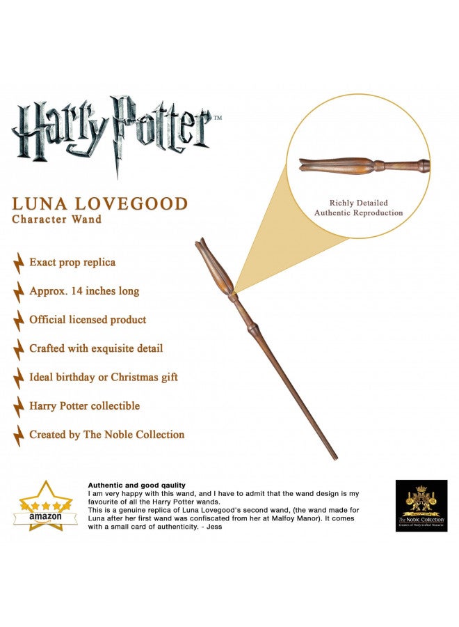 The Noble Collection The Wand of Luna Lovegood - Image 3