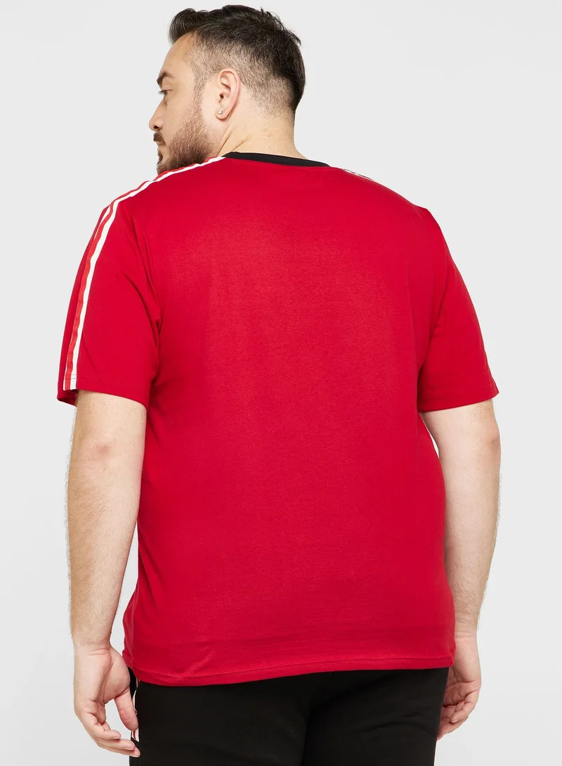 Seventy Five Plus Size Tape T Shirt