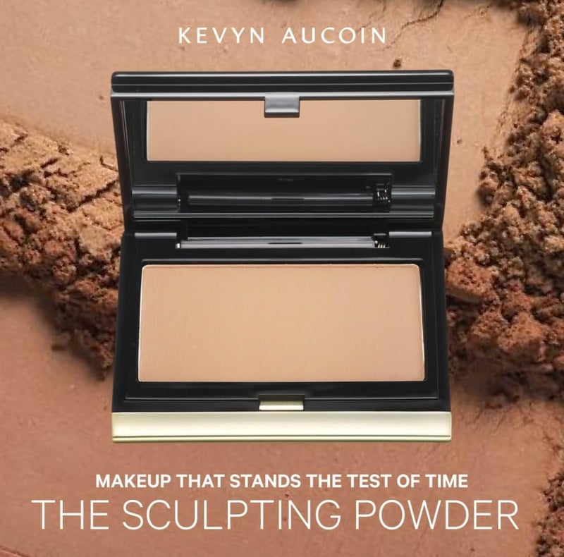 Kevyn Aucoin The Sculpting Contour Powder, Deep: Easy use, sheer, matte, natural finish. Enhances, defines, creates natural shading. Makeup artist go to. Sculpt face, cheekbones, chin, neck, nose. - Image 2