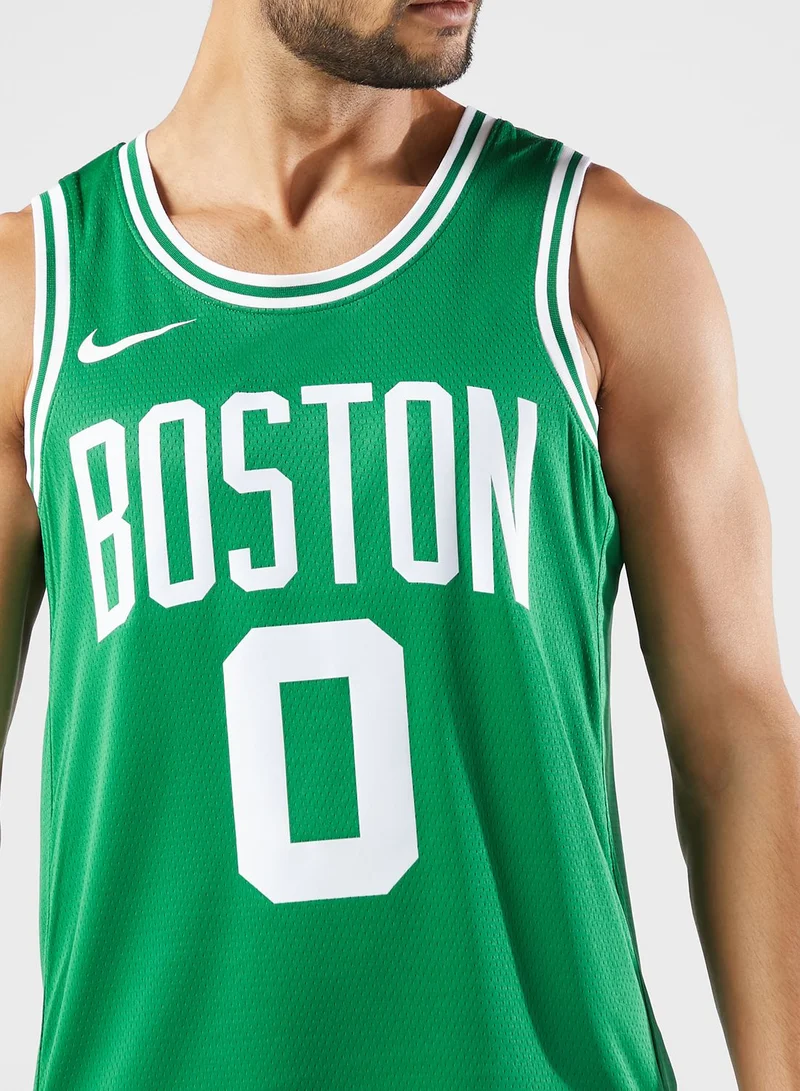 Nike CLOVER/(TATUM JAYSON) 22 Boston Celtics Dri-FIT Swingman Jersey for Men | Best Price UAE
