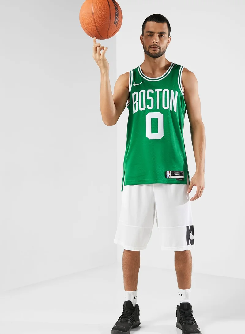 Nike CLOVER/(TATUM JAYSON) 22 Boston Celtics Dri-FIT Swingman Jersey for Men | Best Price UAE