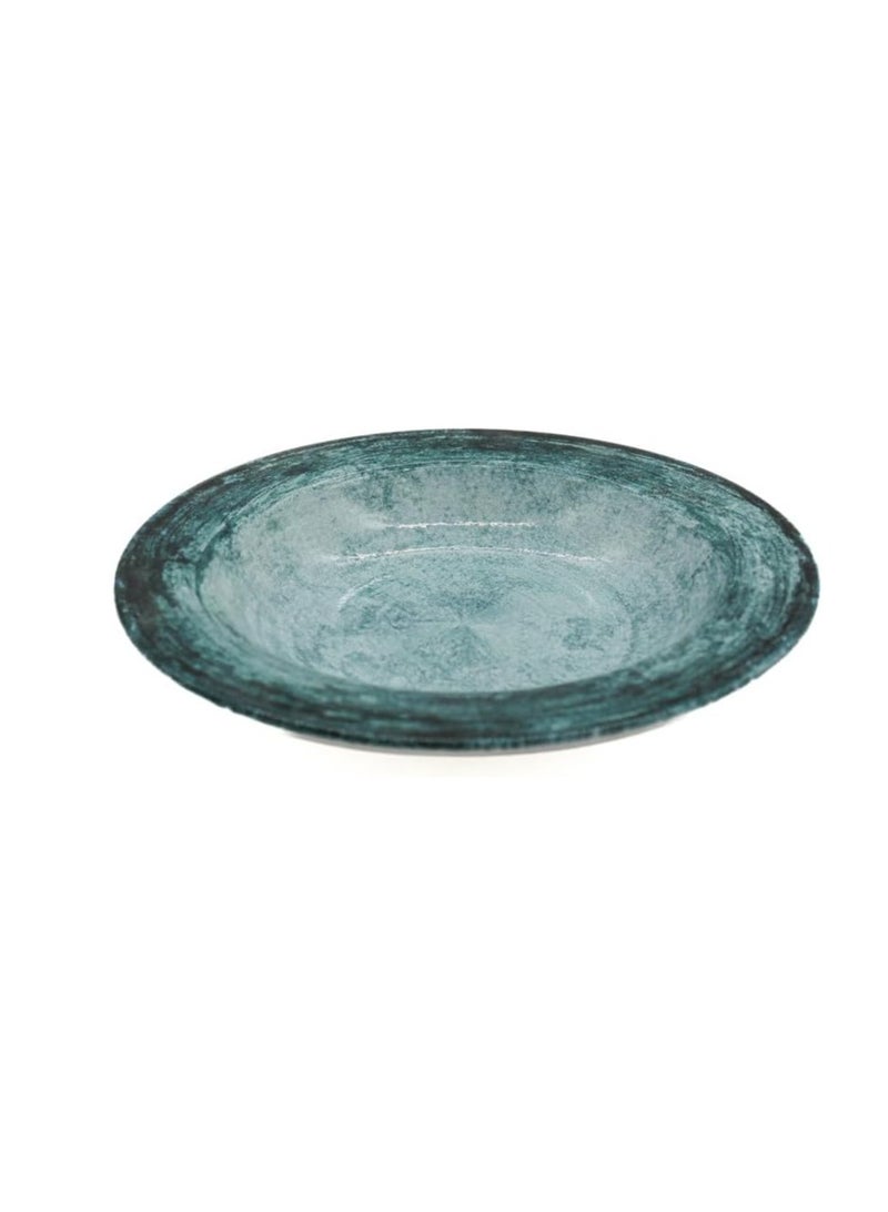 AKDC Melamine Soup Plate Green 22Cm Color - Image 1