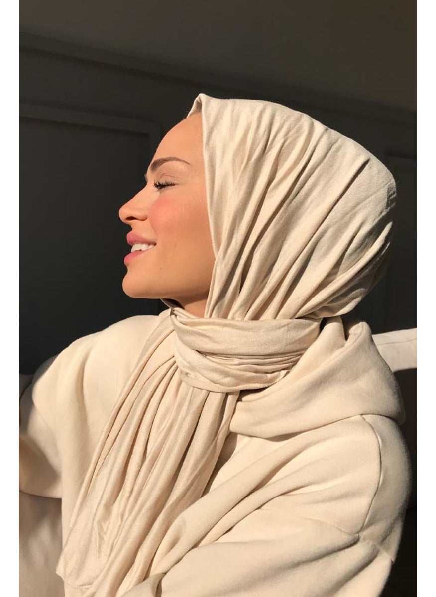Belifanti Collection Cotton Combed Shawl Cream 