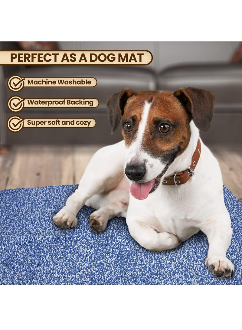 RATSAW Door Mat Indoor Entrance 60cm X 90cm Entryway Rugs Indoor Super Absorbent Washable Microfiber Rugs for Entryway Non Slip Door Mat Indoor Entrance Indoor Door Mat  - Image 2