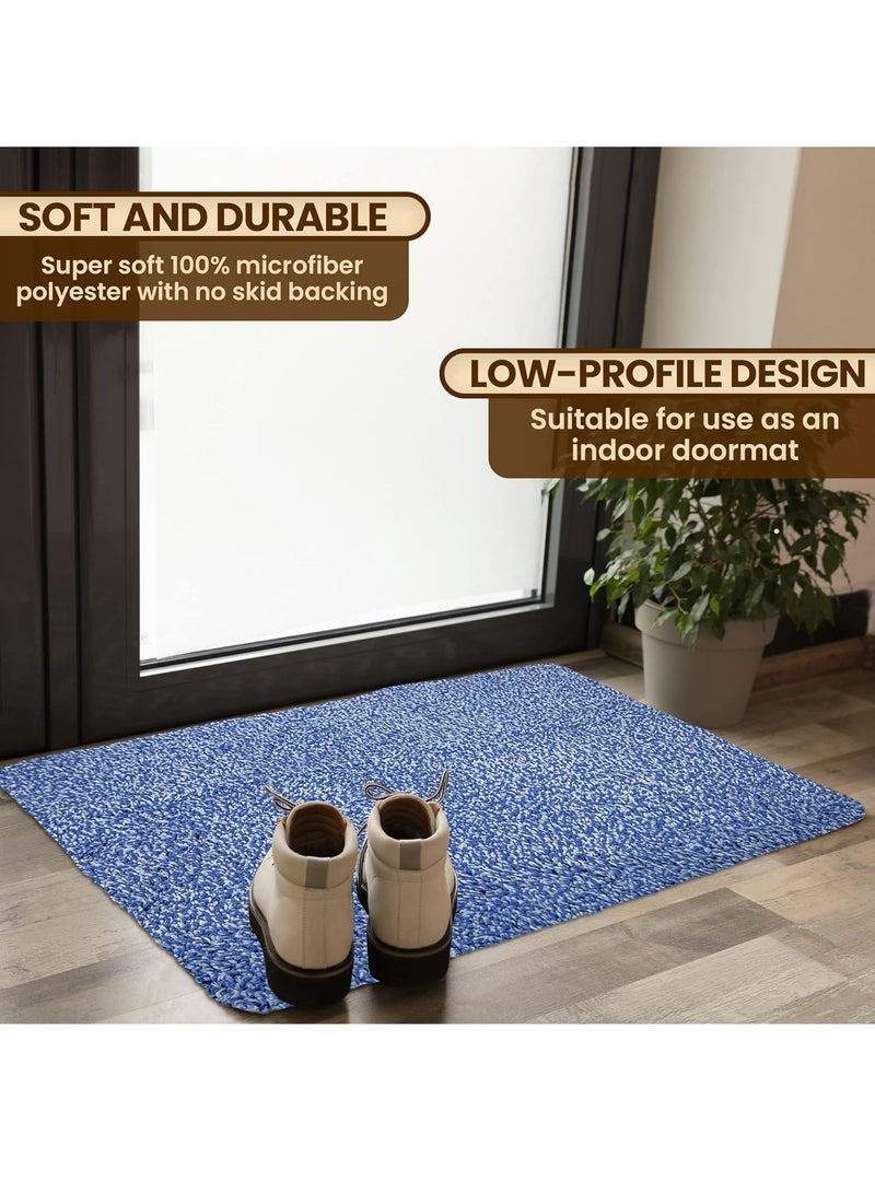 RATSAW Door Mat Indoor Entrance 60cm X 90cm Entryway Rugs Indoor Super Absorbent Washable Microfiber Rugs for Entryway Non Slip Door Mat Indoor Entrance Indoor Door Mat  - Image 3