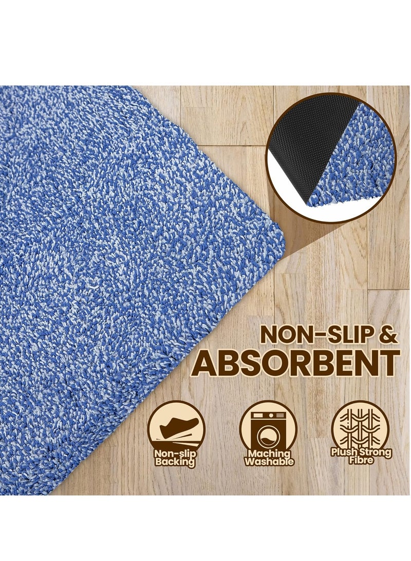 RATSAW Door Mat Indoor Entrance 60cm X 90cm Entryway Rugs Indoor Super Absorbent Washable Microfiber Rugs for Entryway Non Slip Door Mat Indoor Entrance Indoor Door Mat  - Image 5