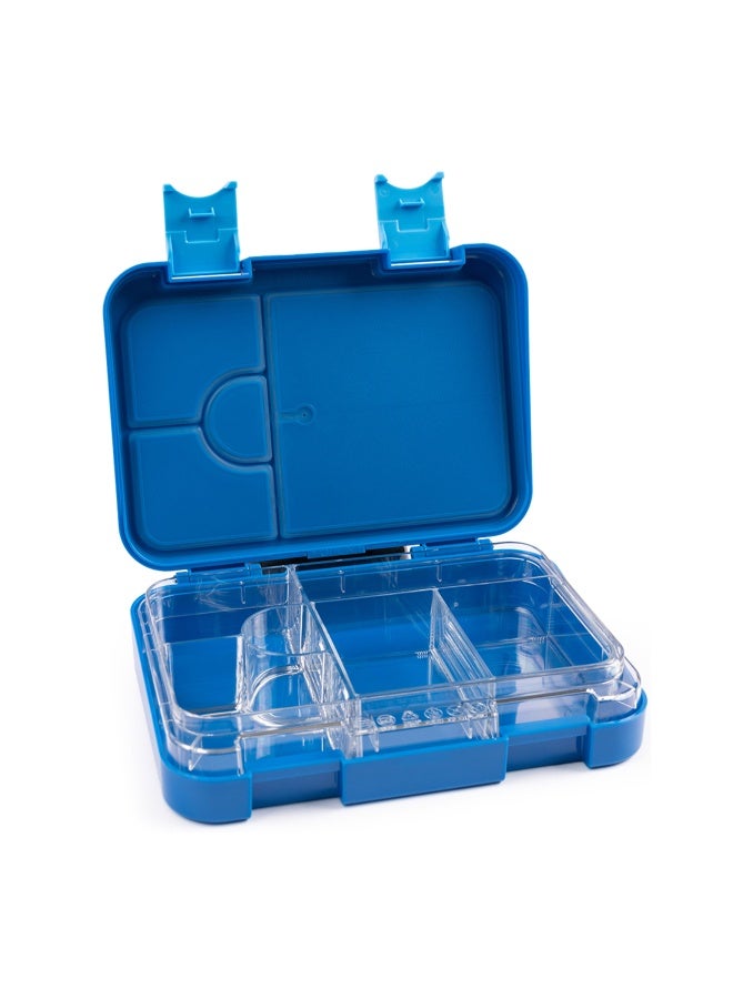Cocobee Bento Lunch Box, 6 Adjustable Compartments - Blue - Image 5