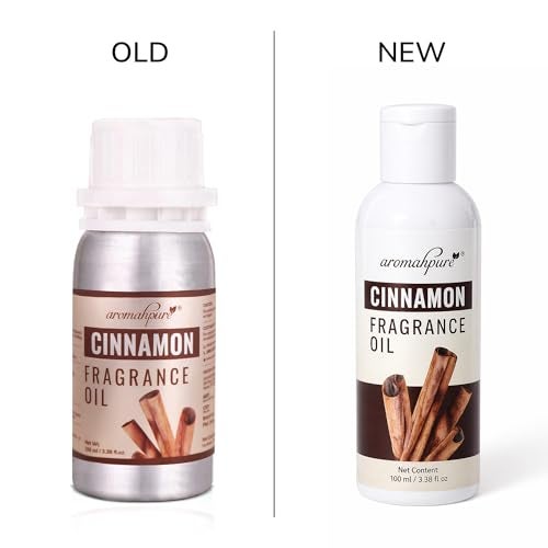 Aromahpure Cinnamon Aroma Oil | 100ml Undiluted & Natural | Long-Lasting Scent for Aromatherapy, Candle & Soap Making, Diffusers, Room Freshener, Humidifier, Bathroom Revitalizer & Home Essentials - Image 3