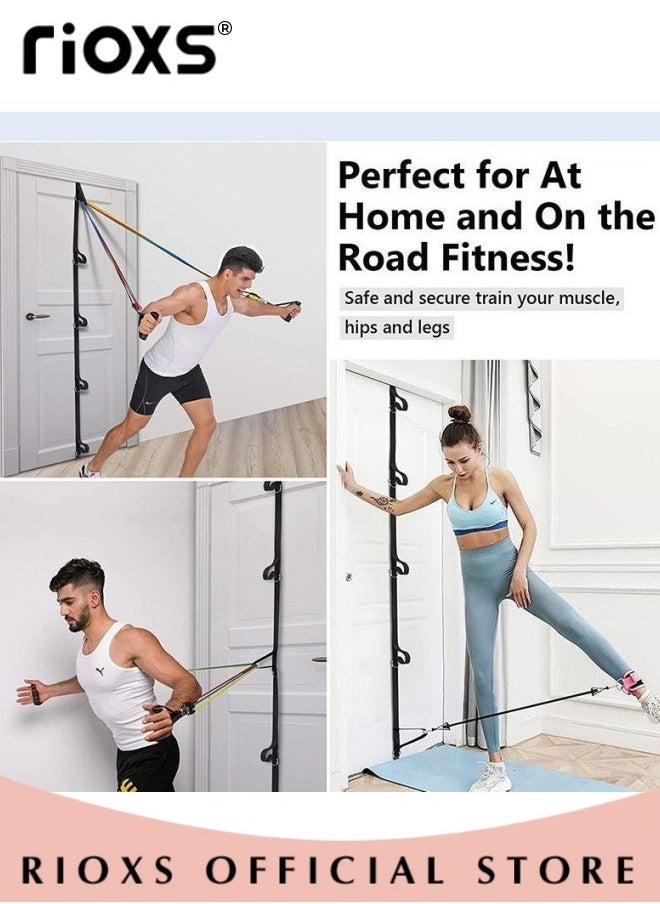 RIOXS - Door Anchor Bands for Resistance Band Exercise Portable Door Band Resistance Exercise Equipment for Home Fitness Easy to Install No Drilling Required - Image 1