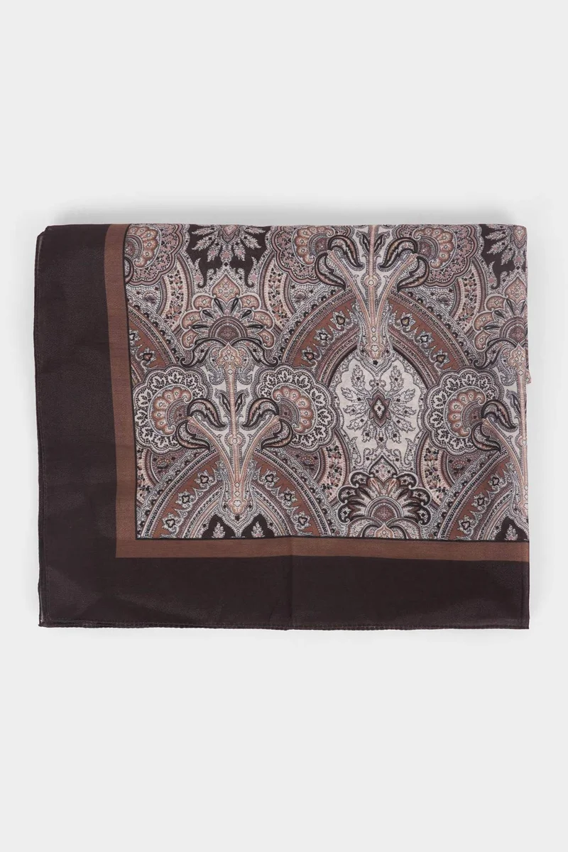 Defacto Woman Paisley Patterned Shawl