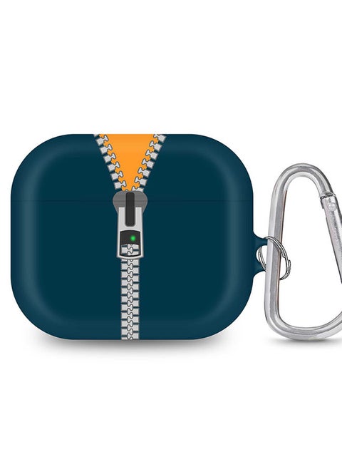 StylePods Case for Airpods 3rd Gen Case With Anti-Lost Keychain - Zipper