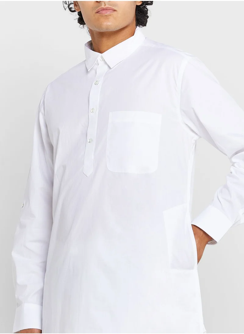 Fabindia Essential Pathani Kurta Set