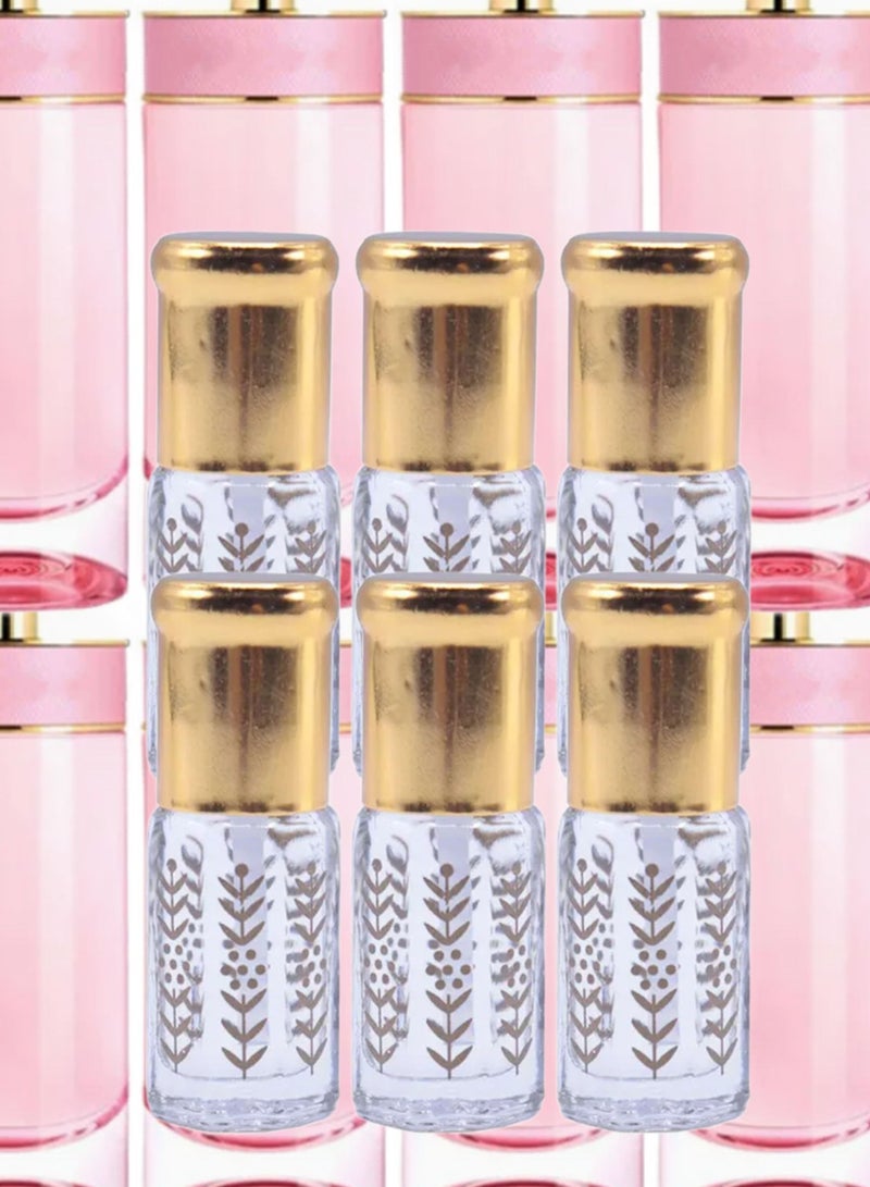 6 Pieces Candy Florale Fragrance Perfume Oil 3 Ml