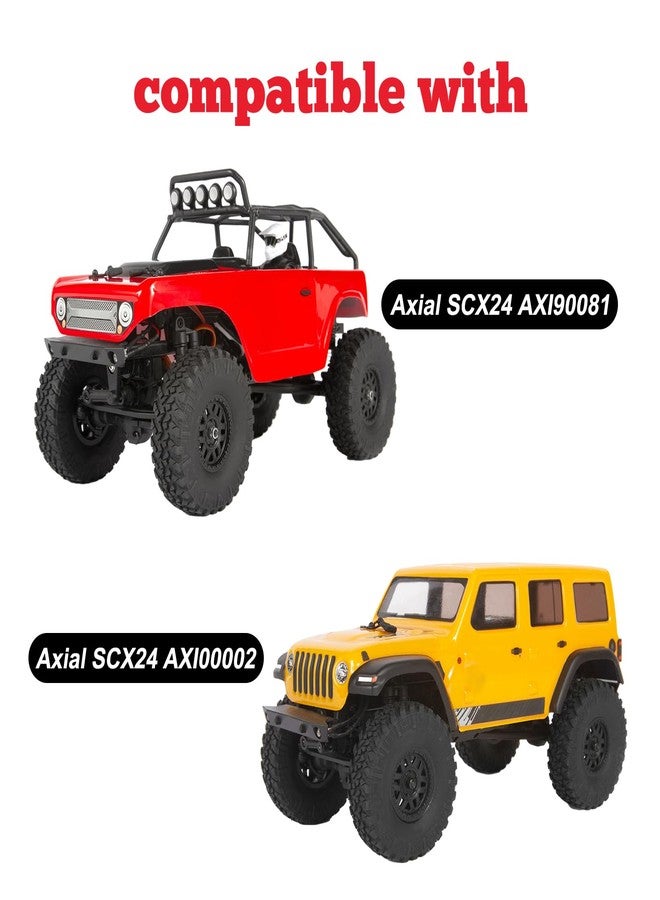 HobbyPark Metal Aluminum Steering Servo Mount Bracket for Axial SCX24 AXI90081 AXI00002 1/24 RC Crawler Car - Image 3