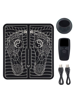 Wireless Remote Control Operation USB Rechargeable 8 Modes 19 Intensity Foot Acupoint Pulse EMS Massage Cushion Home Portable Foldable - pzsku/Z6CBF37227924A32755A1Z/45/_/1705399310/442297a1-2b9b-4199-94b7-0775731d5009