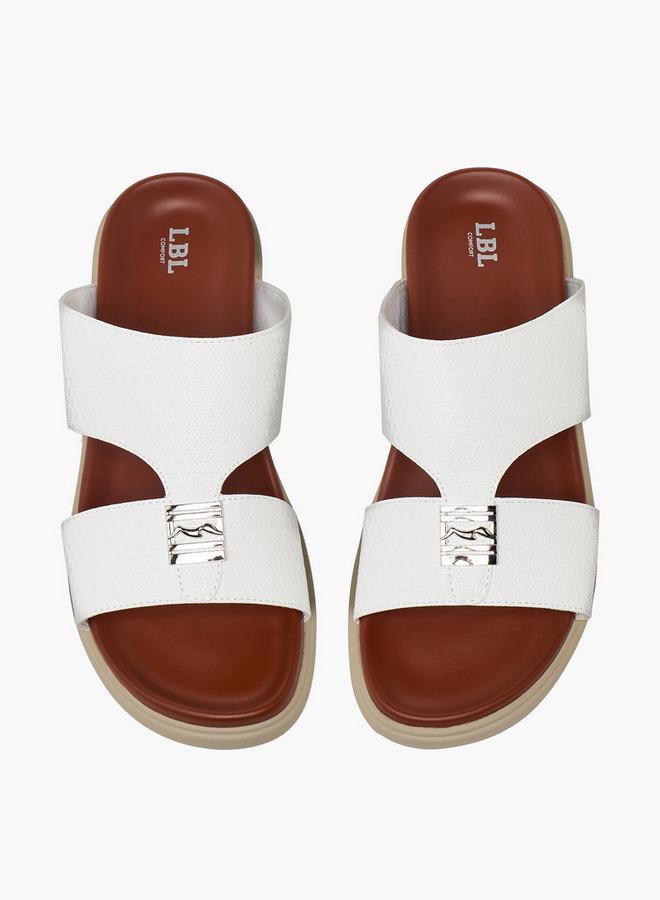 LBL by Shoexpress Men Textured Arabic Sandals - Image 3