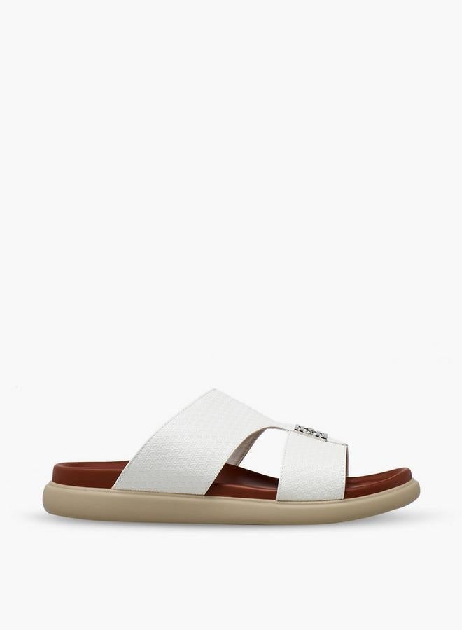 LBL by Shoexpress Men Textured Arabic Sandals - Image 1