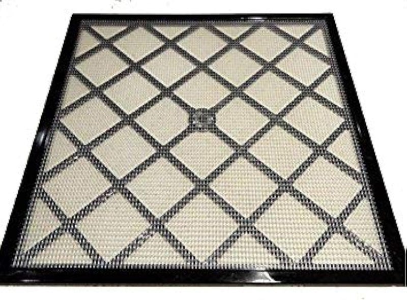 Excalibur 14 x 14 Polyscreen Mesh Tray Screen Inserts for 5 and 9 Tray Excalibur Dehydrators 9 Pack