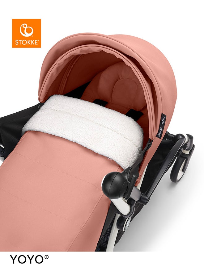 STOKKE YOYO3 Black Frame With 0+ Newborn Pack Ginger  - Image 3