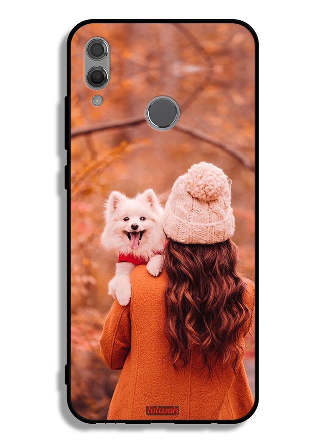 Tolwak Honor 10 Lite Protective Case Cover Holding Puppy - Image 2