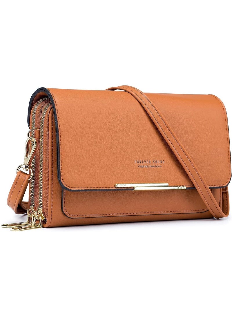 KOWVOWZ Small Crossbody Bag, Women Small Crossbody Shoulder Bag, Cellphone Bags with Credit Card Slots Women's Shoulder Handbags  - Image 1