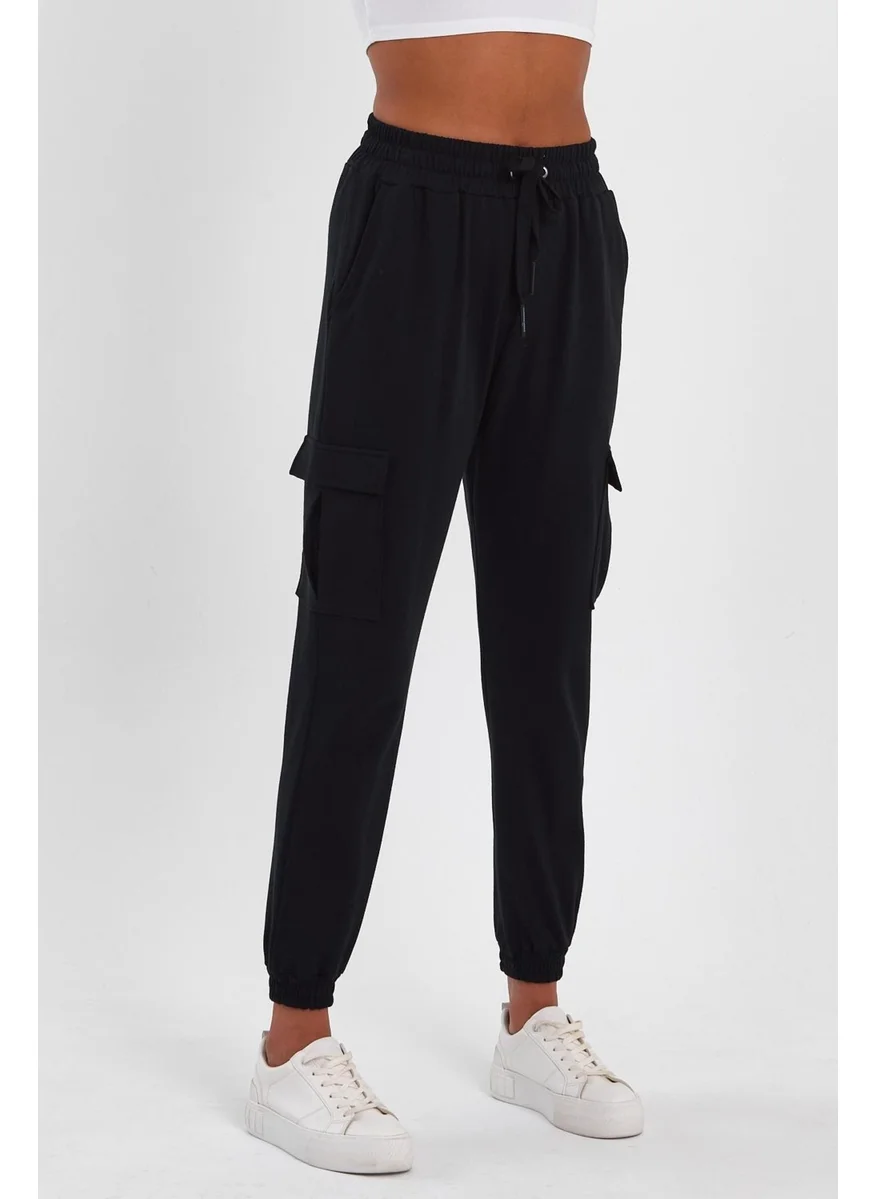 الكسندر جاردي Cargo Pocket Jogger Sweatpants (B23-0032)