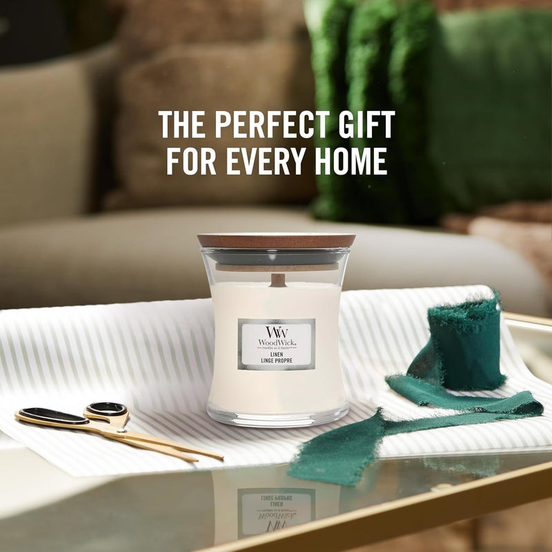 وودويك شمعة يانكي (YANKEE CANDLE) بفتيل خشبي (WoodWick) مع رائحة مميزة، وشكل على شكل ساعة رملية صغيرة (Mini Hourglass) | مدة احتراق تصل إلى 20 ساعة | هدايا مثالية للنساء - Image 5