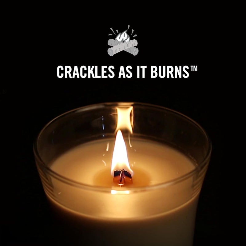 وودويك شمعة يانكي (YANKEE CANDLE) بفتيل خشبي (WoodWick) مع رائحة مميزة، وشكل على شكل ساعة رملية صغيرة (Mini Hourglass) | مدة احتراق تصل إلى 20 ساعة | هدايا مثالية للنساء - Image 4