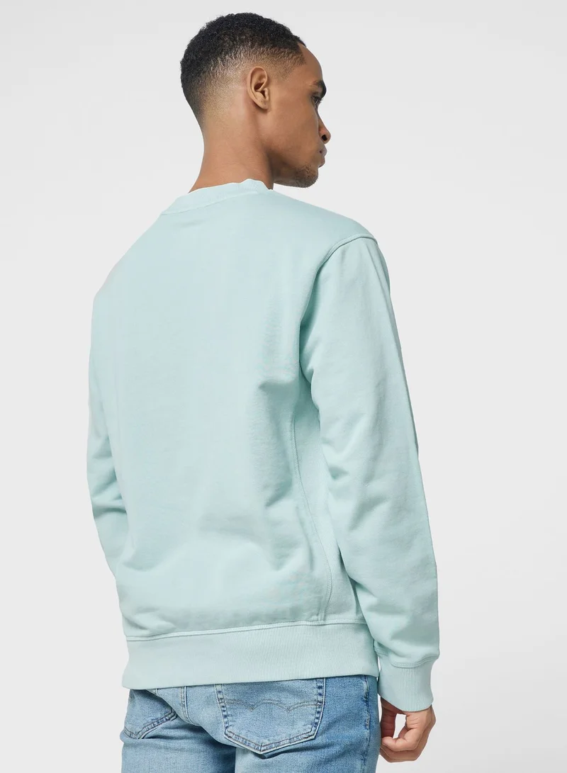 BOSS Logo Crew Neck Sweatshirt