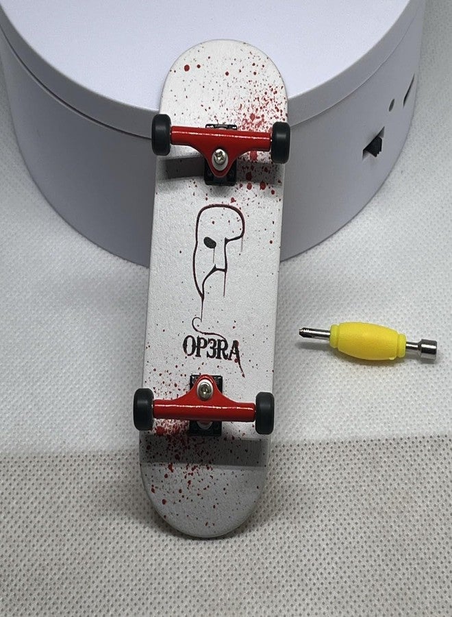 LEEFAI Pro Fingerboard Wheels Urethane 65d Black Bearing Wheel -Outdoor and Indoor Fingerboarding Wheel - Size 7.5 * 4.5mm - Image 4