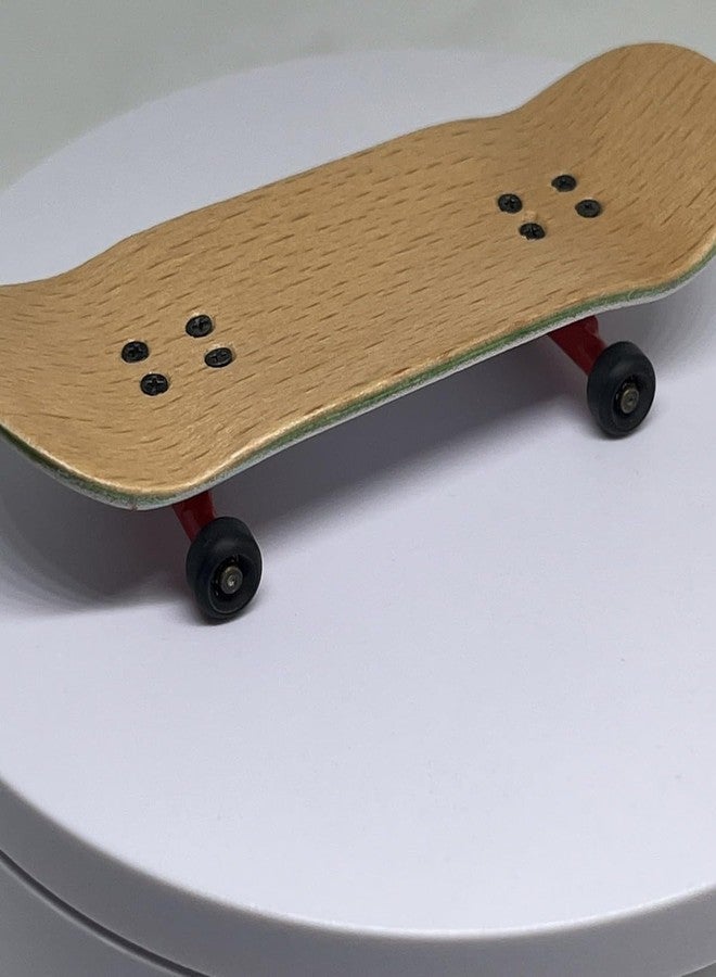 LEEFAI Pro Fingerboard Wheels Urethane 65d Black Bearing Wheel -Outdoor and Indoor Fingerboarding Wheel - Size 7.5 * 4.5mm - Image 5
