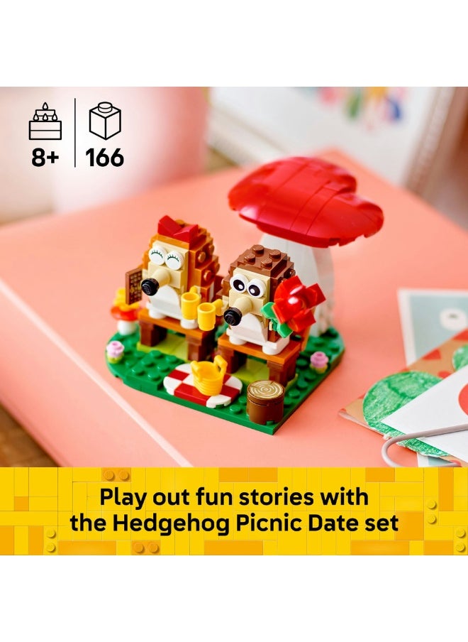 LEGO Lego Iconic Hedgehog Picnic Date 40711 (166) Pieces  - Image 3