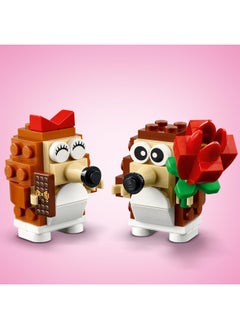 LEGO Hedgehog Picnic Date, Animal Toy Playset for 8 Plus Year Old Girls & Boys, Nature Building Set with Mushroom Model and 2 Figures, Birthday Gift for Kids Who Love Imaginative Play 40711 (166 pieces)  - Image 4