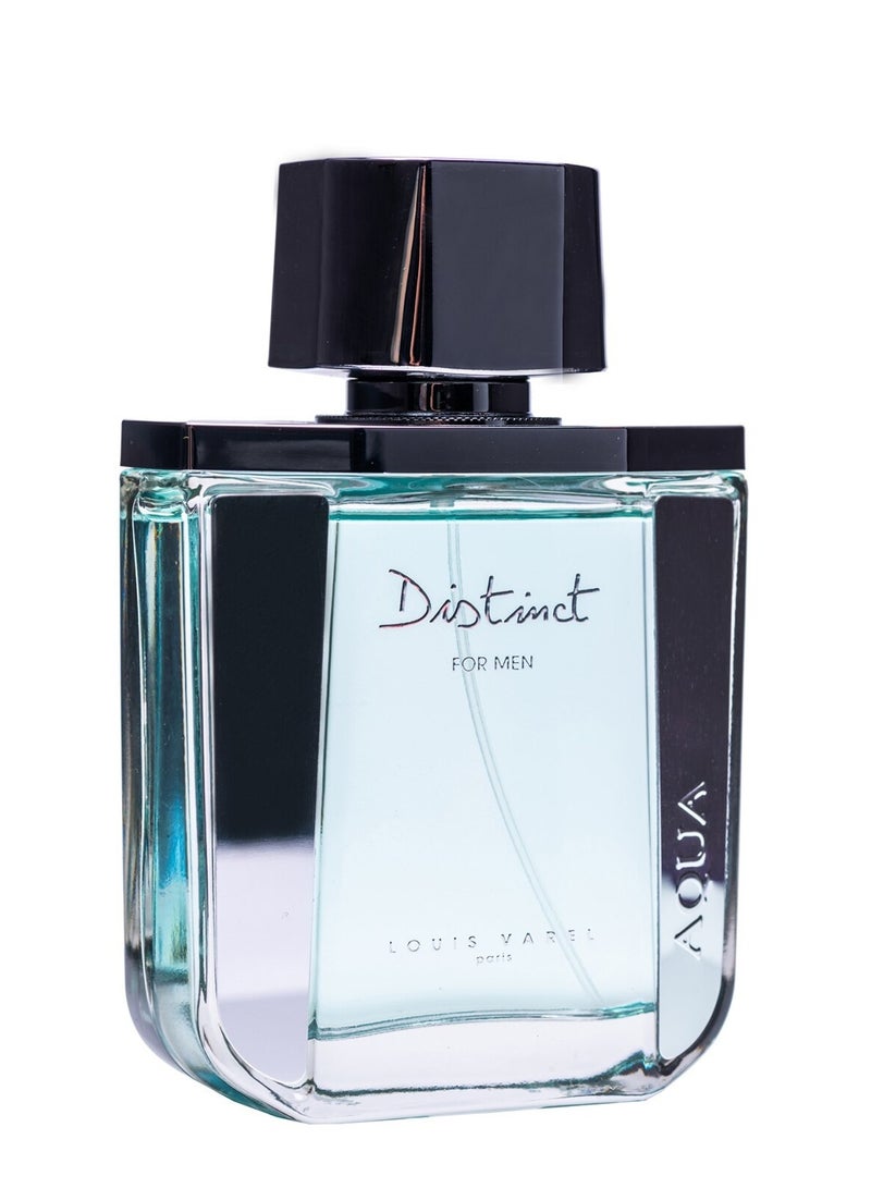 LOUIS VAREL Distinct Aqua EDT Men 100 ML - Image 1