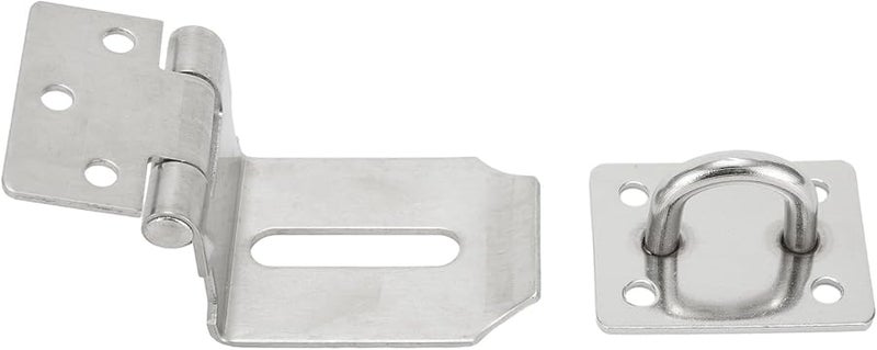 3 Inch Heavy Duty Security Hasp And Staple For Padlock Easy Installation On Doors Cabinets Boxes - Image 4