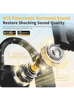 General M62 Bluetooth Headset OWS Over-Ear Wireless LED Display Headset, Wireless Bluetooth Open-Ear Headphone  - Image 3
