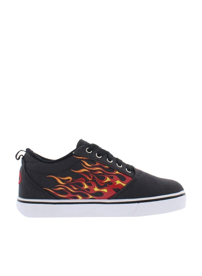 HEELYS Pro 20 Print | Black & Red Flames - Image 1
