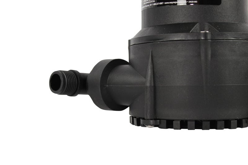 WAYNE RUP160-1/6 HP Reinforced Thermoplastic Submersible Multi-Use Pump - Up to 3,100 Gallons Per Hour - Heavy Duty Multi-Use Pump - Image 5